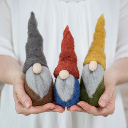 Gnomes Needle Felting Kit