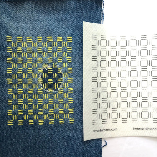 Mending Pattern Transfers | Wrenbirdarts