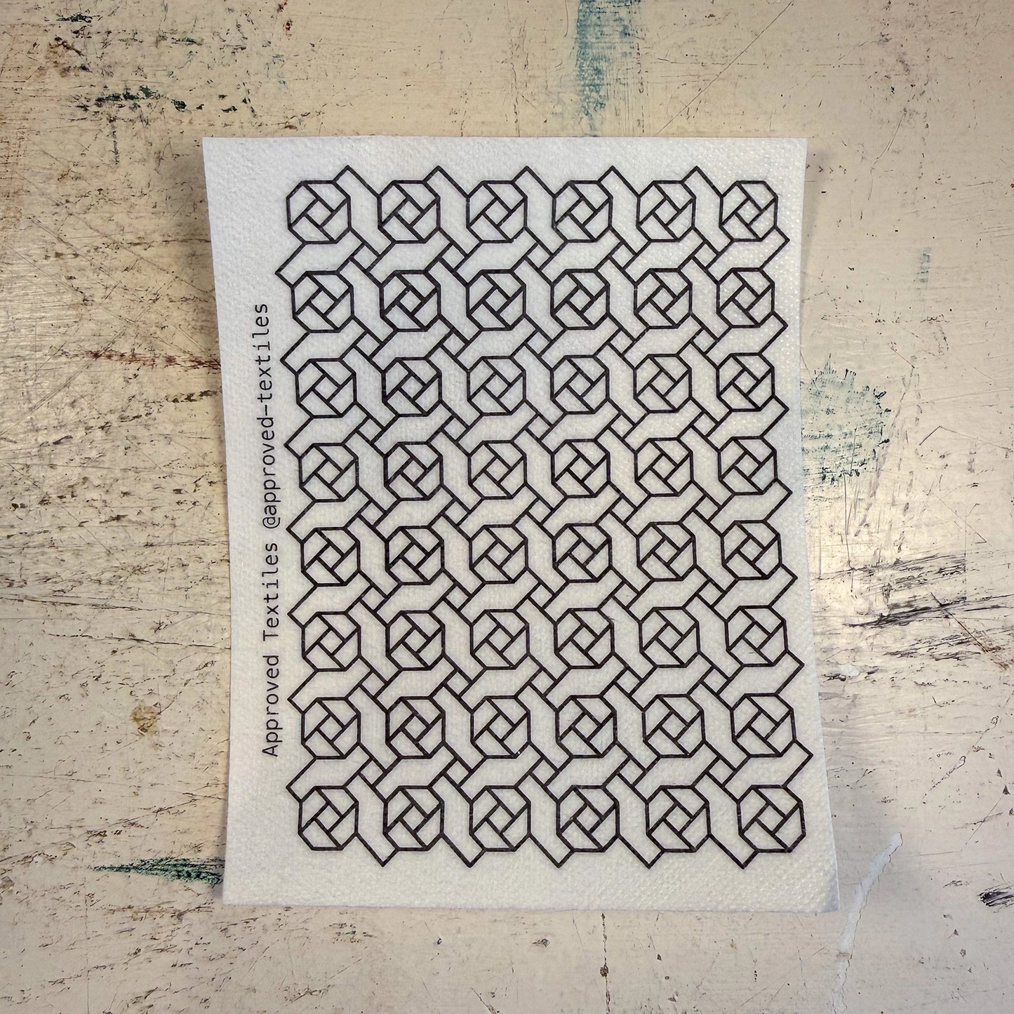 Hana Fukin Flowers - Mending + Embellishment Stick & Stitch | Approved Textiles