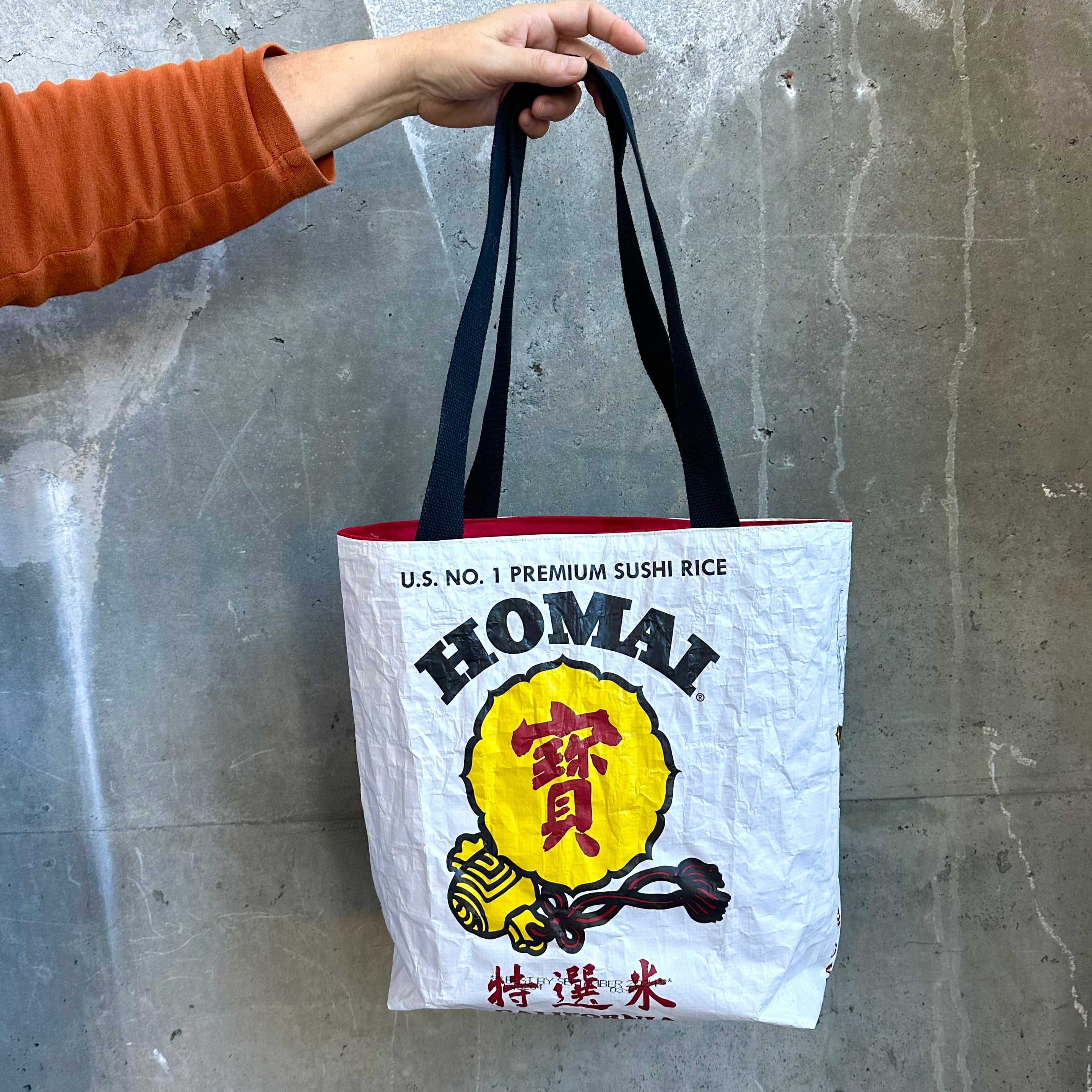 Upcycled Tote Bags | Dr. Laura – Black Squirrel Yarns