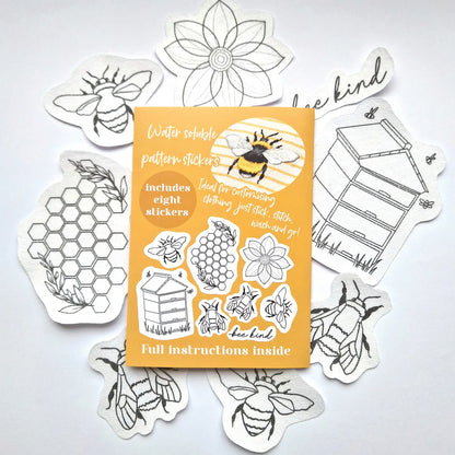 Sweet Honeybee Stick & Stitch | Blackbird & Bloom