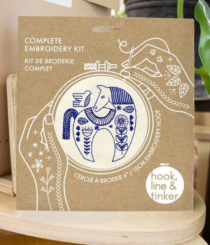 Hygge Horse Embroidery Kit | Hook, Line & Tinker