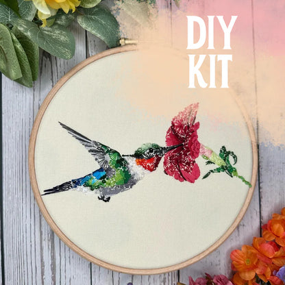 Spring Equinox Deluxe Embroidery Kit | Nest Embirdery