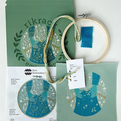 Knit Embroidery Kit | Rikrack