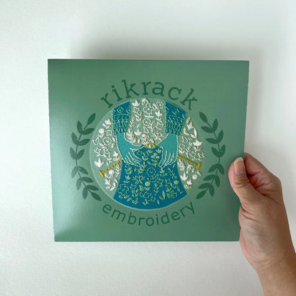 Knit Embroidery Kit | Rikrack