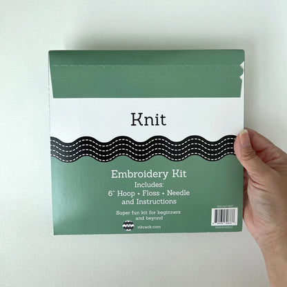Knit Embroidery Kit | Rikrack