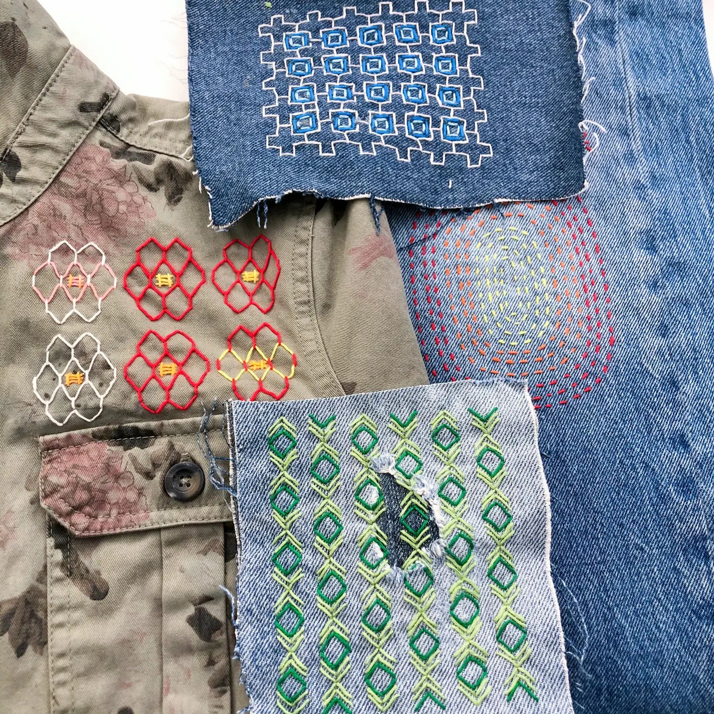 Mending Pattern Transfers | Wrenbirdarts