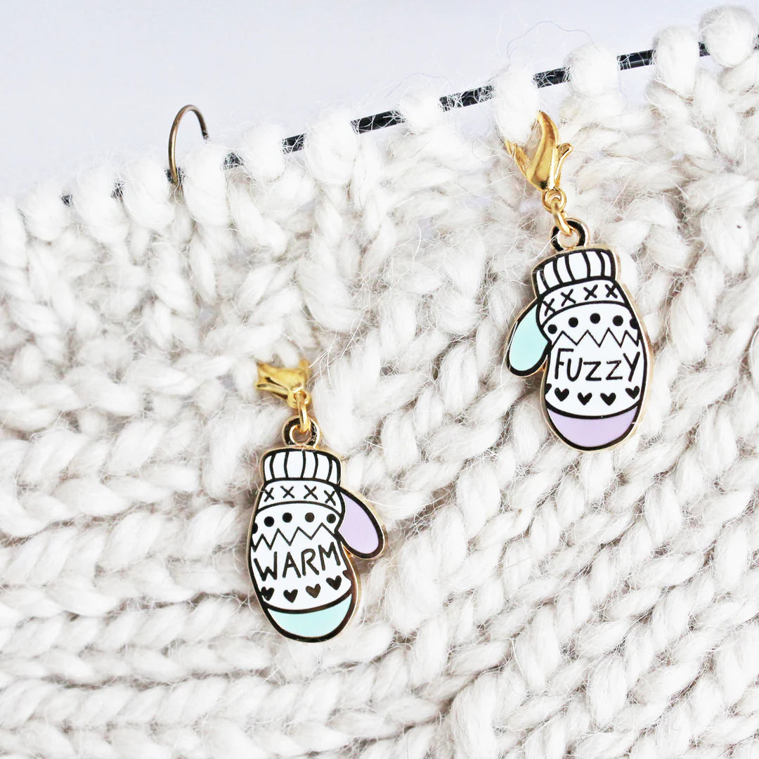 Progress Keepers / Stitch Markers - Twill & Print | final sale