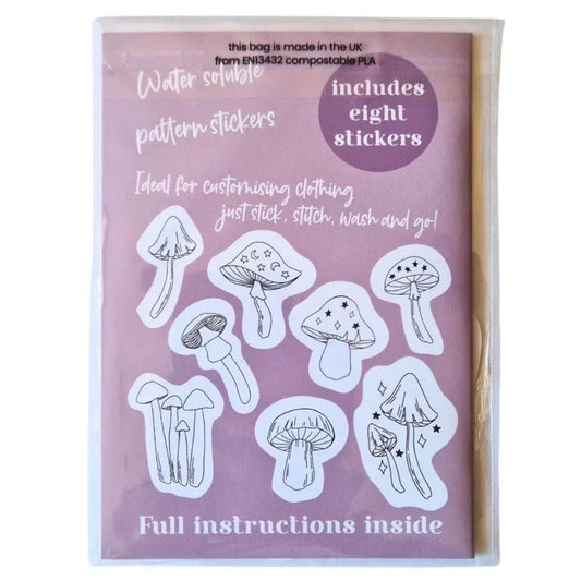 Mystical Mushrooms Stick & Stitch | Blackbird & Bloom