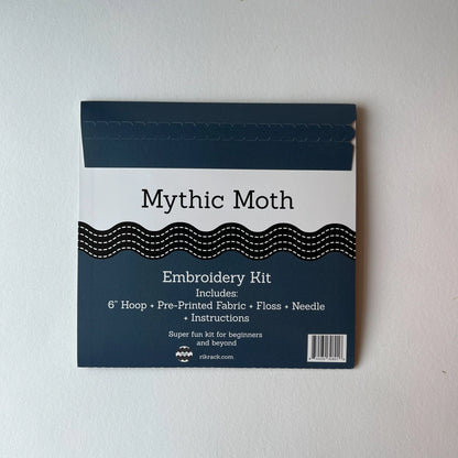 Mythic Moth Embroidery Kit | Rikrack