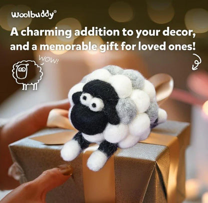 Sheep Needle Felting Kit | Woolbuddy