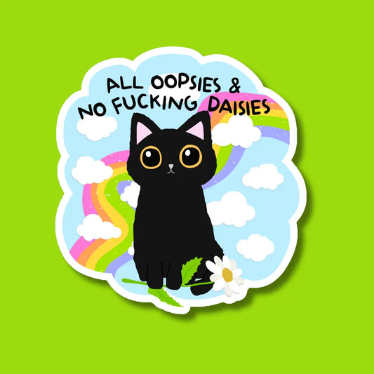 All Oopsies Sticker | Indigo Maiden