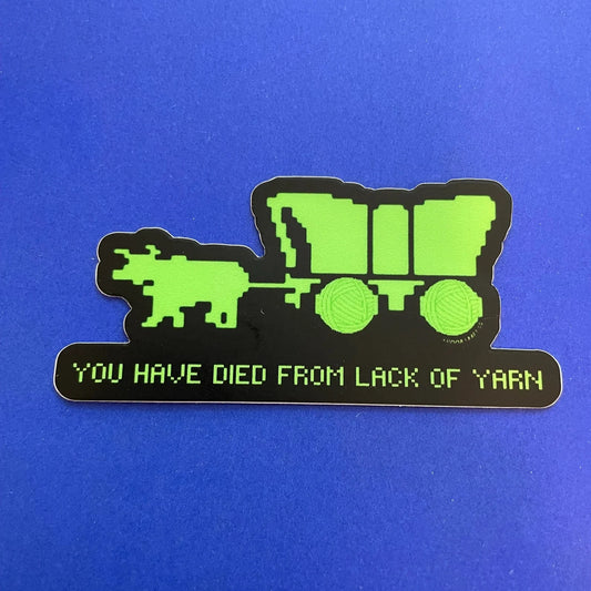 Oregon Trail Sticker | Comma Craft Co.