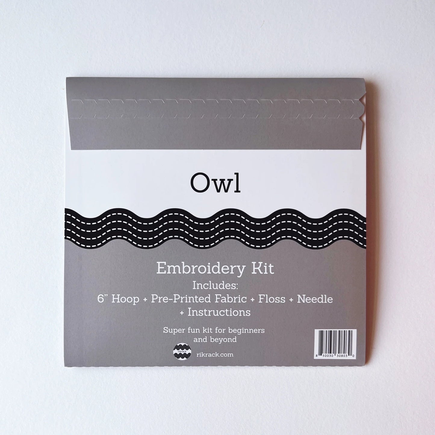 Owl Embroidery Kit | Rikrack