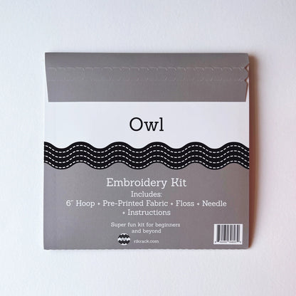 Owl Embroidery Kit | Rikrack
