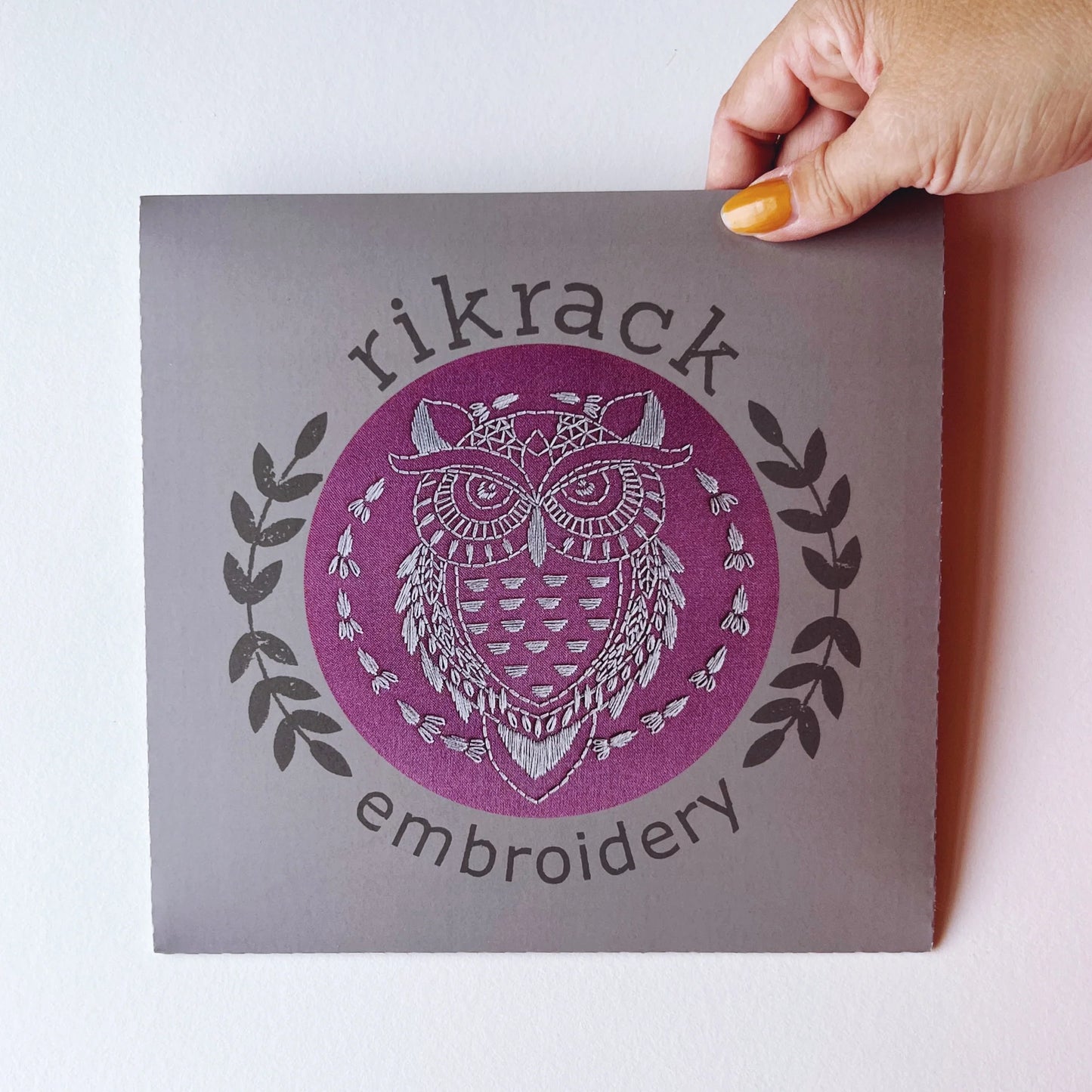 Owl Embroidery Kit | Rikrack
