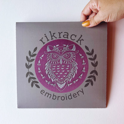 Owl Embroidery Kit | Rikrack