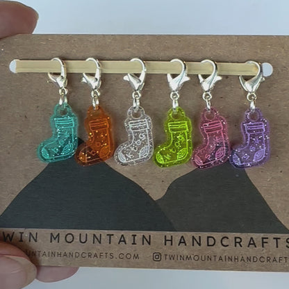 Sock Instructions Stitch Markers - Twin Mountain Handcrafts