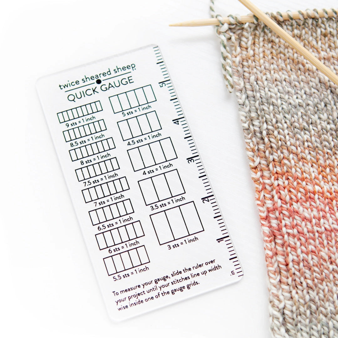 Quick Gauge Ruler | Twice Sheared Sheep