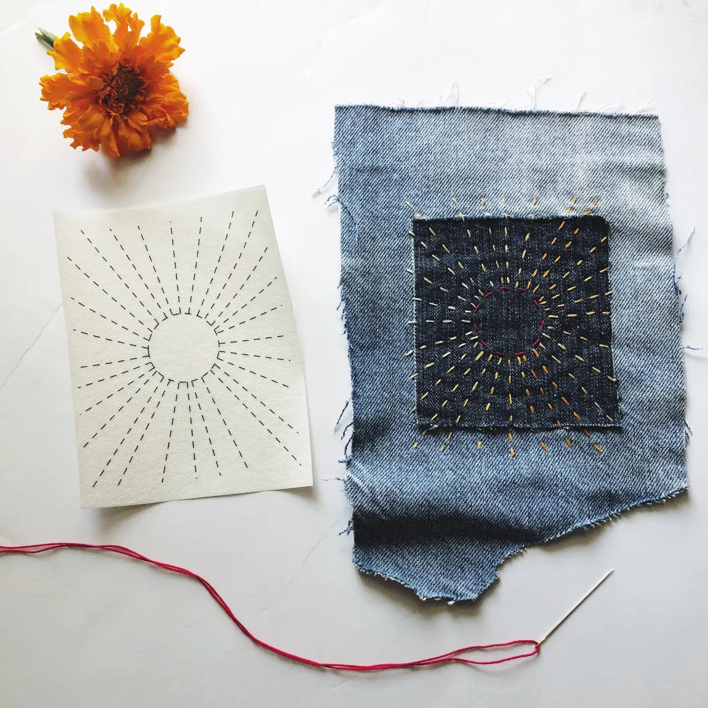 Mending Pattern Transfers | Wrenbirdarts