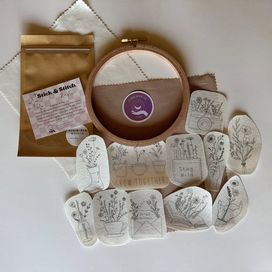 Rustic Stick & Stitch | Embroider Me Wicked