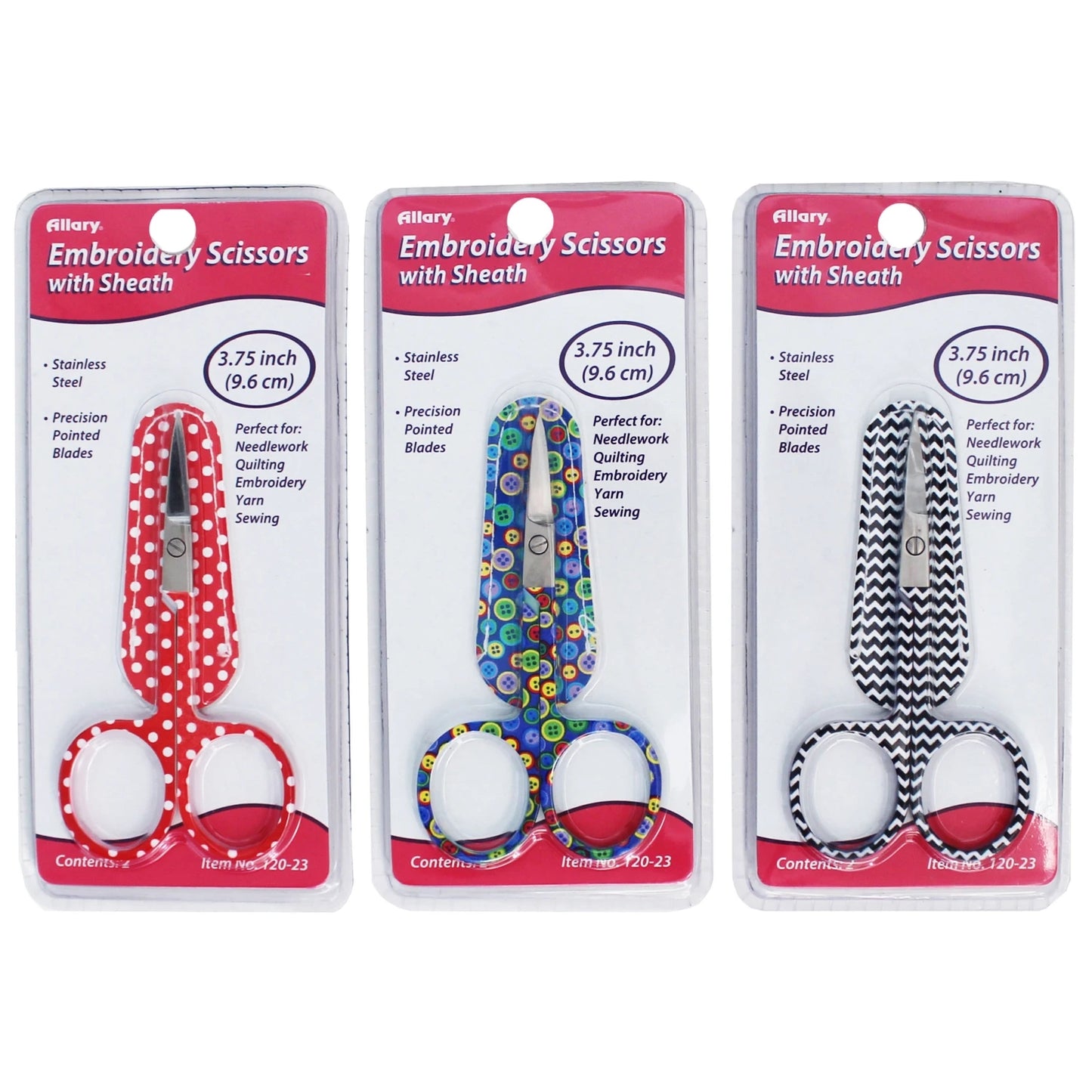 Embroidery Scissors with Sheath