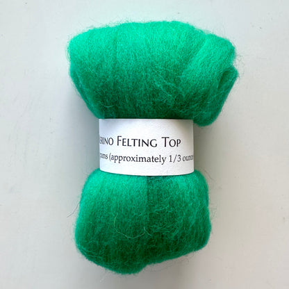 Merino Felting Top - 10 grams | Black Squirrel Yarns