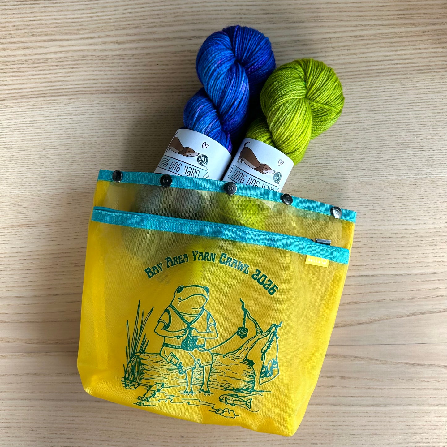 Happening at the Squirrel! Yarn Crawl March 13-22, 2026
