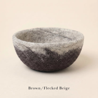 Small Ombré Felt Bowls | Fibres of Life