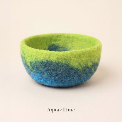 Small Ombré Felt Bowls | Fibres of Life