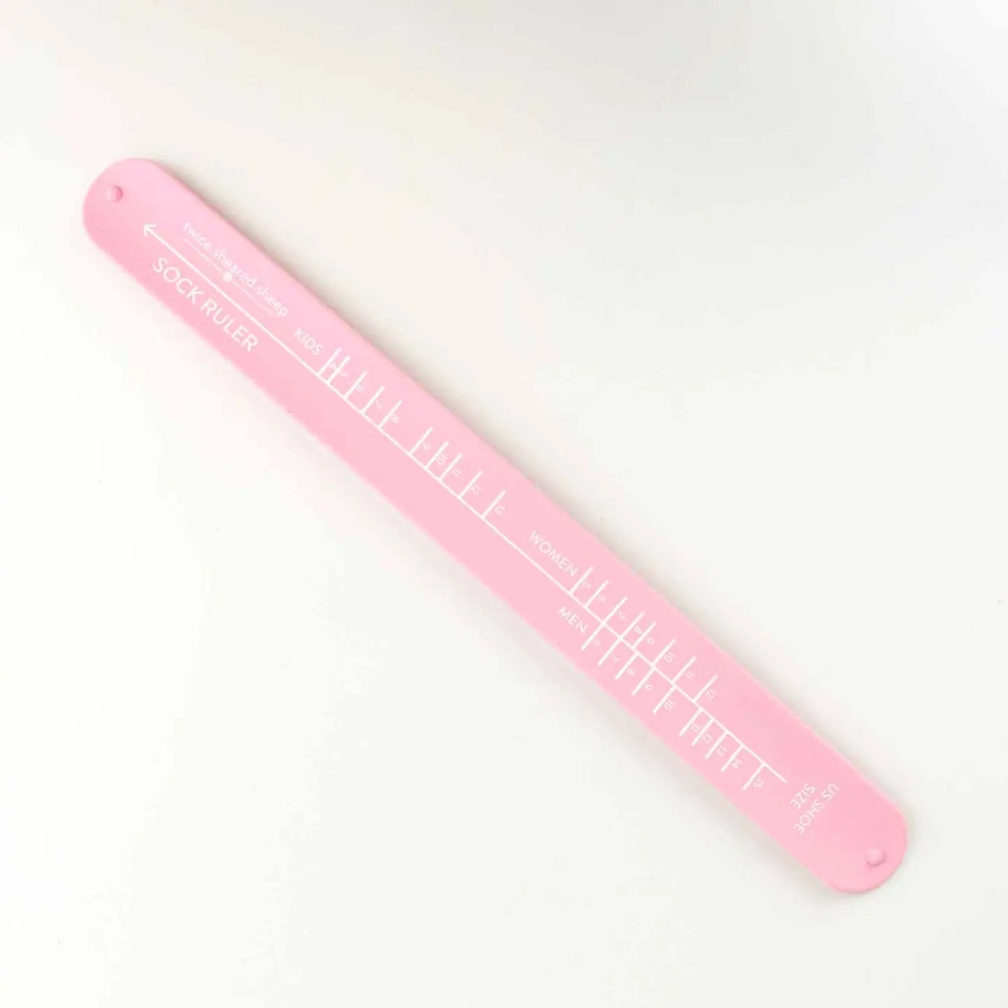 Sock Sizing Bracelet Ruler | Twice Sheared Sheep