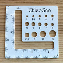 Load image into Gallery viewer, ChiaoGoo needle gauge
