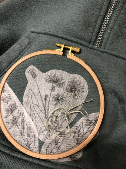 Unconventional Flowers Stick & Stitch | MCreativeJ