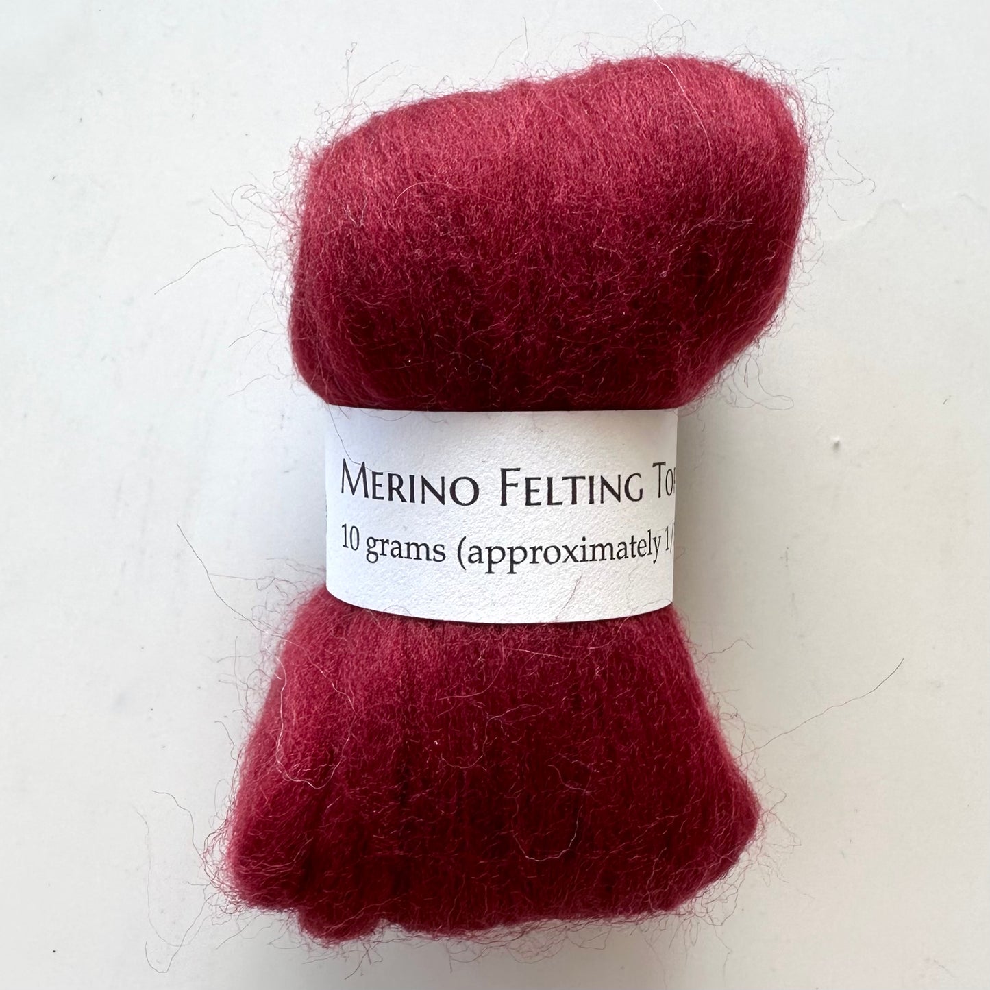 Merino Felting Top - 10 grams | Black Squirrel Yarns