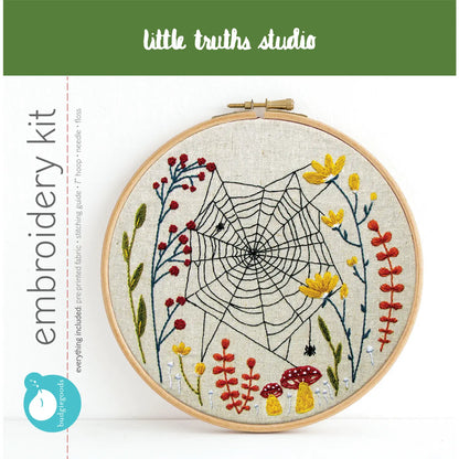 Woven Embroidery Kit | Budgiegoods