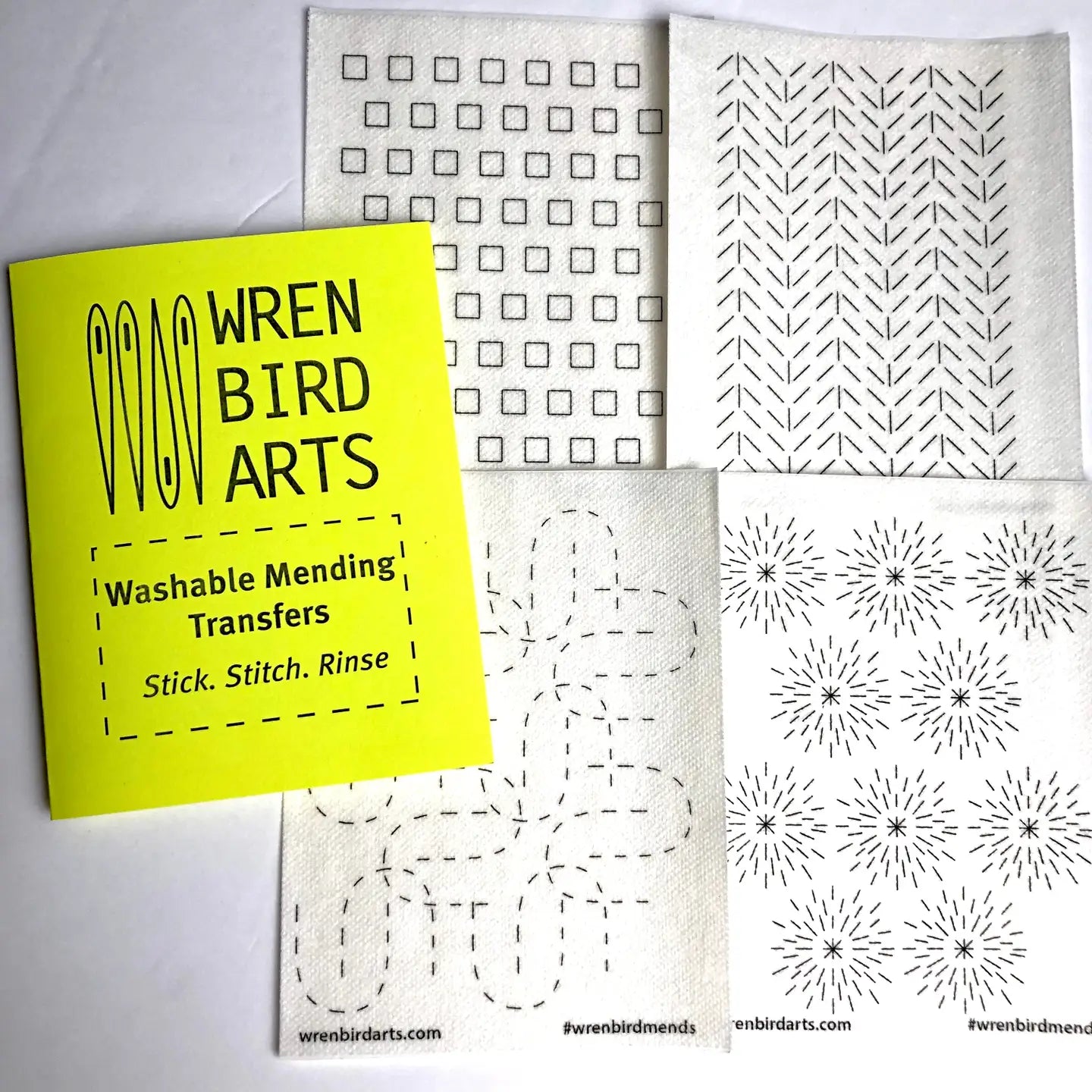 Mending Pattern Transfers | Wrenbirdarts