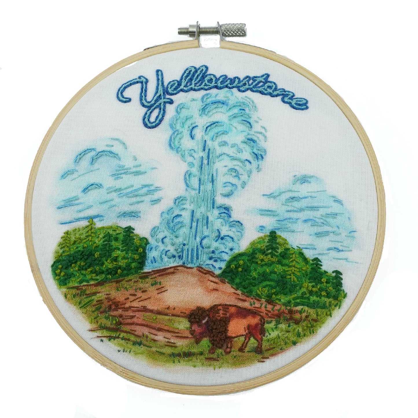 Yosemite Embroidery Kit | Keller Design Co.