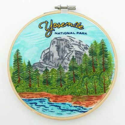 Yosemite Embroidery Kit | Keller Design Co.