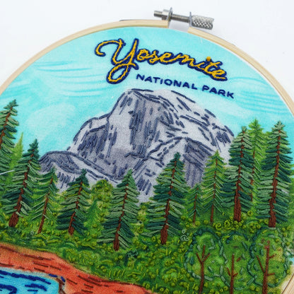 Yosemite Embroidery Kit | Keller Design Co.