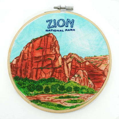 Zion Embroidery Kit | Keller Design Co.