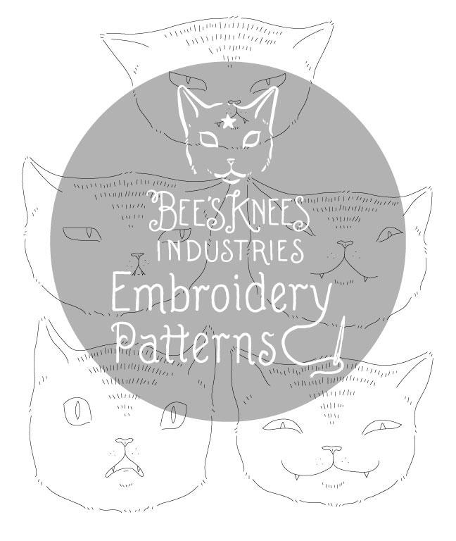 Embroidery Patterns - Bees Knees