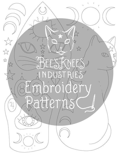 Embroidery Patterns - Bees Knees