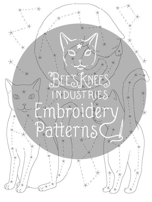 Embroidery Patterns - Bees Knees