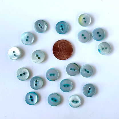 Shell Buttons - 5/8 to 7/8 inch