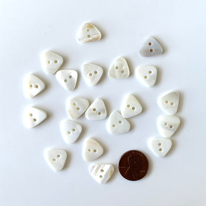 Shell Buttons - 5/8 to 7/8 inch