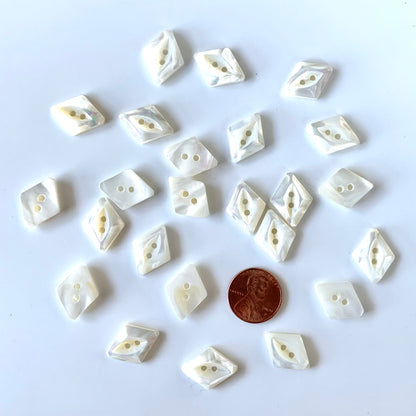 Shell Buttons - 5/8 to 7/8 inch