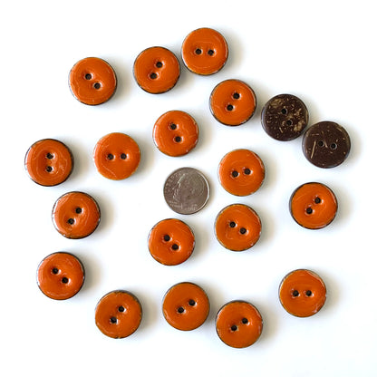 Coconut & Bamboo Buttons under 1 inch