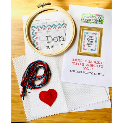 Holiday Subversive Cross Stitch Kits