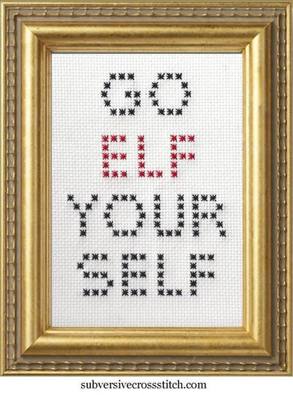 Holiday Subversive Cross Stitch Kits