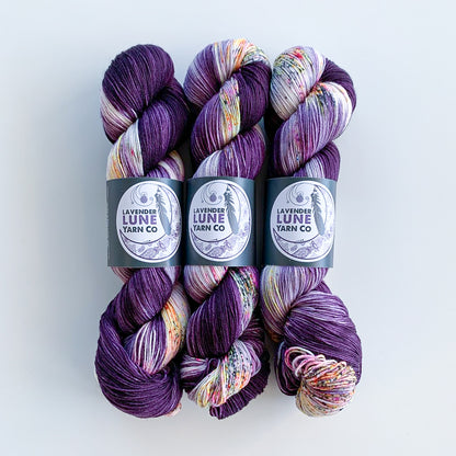 75/25 Fingering Weight - Lavender Lune Yarn Co.